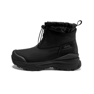 Ботинки Jeep противоскользящие короткие утепленные, черный