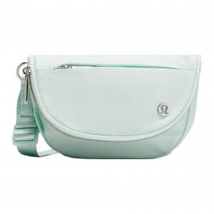 Lululemon Нейлоновая сумка через плечо женская мятно-зеленая, Mint Green