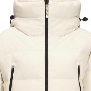 Горная и дикая серия на открытом воздухе Пуховая куртка Женская Яично-белый Skechers, Яично-белый цвет