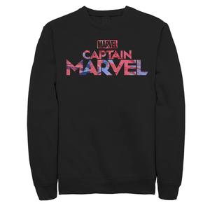 Мужской свитшот Captain Marvel Tie Dyed Licensed Character