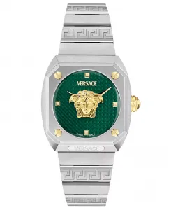 Женские наручные часы Swiss Medusa Antares с браслетом из нержавеющей стали 35 мм Versace