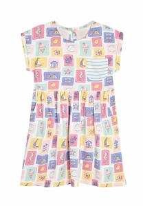 Платье из джерси REGULAR FIT JoJo Maman Bébé, синий