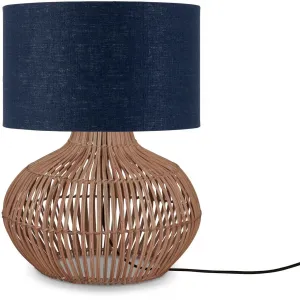 Настольная лампа KALAHARI E27 1 шт. Good&Mojo, синий