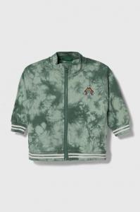 United Colors of Benetton Детская хлопковая толстовка, зеленый