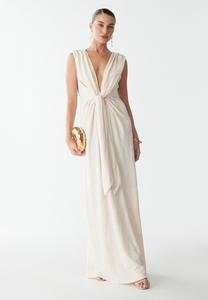Платье BWLDR GISELLA MAXI, Ivory Palms/White