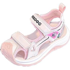 Детские сандалии с низким дышащим противоскользящим верхом BOBDOG, розовый