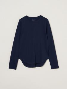 Детская футболка с длинным рукавом Alex Three Dots, цвет Navy