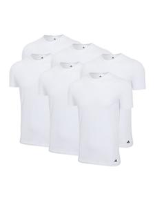 Футболка Basic 6P белого цвета adidas