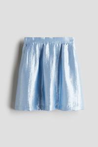 Мерцающая юбка H&M, голубой