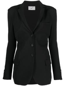 Coperni однобортный блейзер, черный