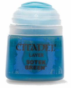 Аксессуары Citadel Layer Paint: Sotek Green (12ml)