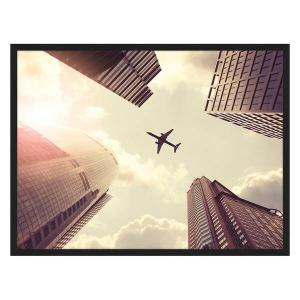 Картина Any Image Flying above Skyscrapers, 82x62x2,6 см