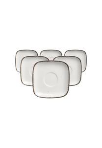 Блюдца под чашки Ritzenhoff & Breker Casa, 10 см, 6 штук, бежевый