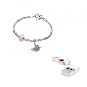 Pandora Серебряный браслет 925 пробы для женщин Silver