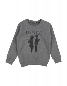 Толстовка I'M Brian, серый