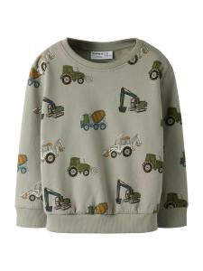 NAME IT Толстовка 'NMMBASIL' в цвете Grey, Dark Grey