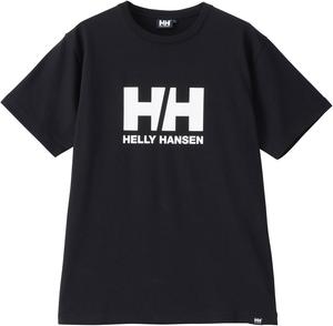 Футболка HELLY HANSEN (Helly Hansen), сшитая вручную, с коротким рукавом, с логотипом HH, быстросохнущая, с защитой от УФ-излучения, унисекс, для взрослых, HH62415, черный