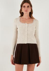 Кардиган LELA Cardigan, Stone