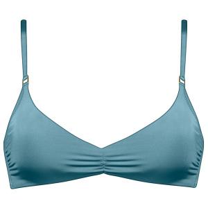 Женский мерцающий однотонный топ бикини - топ бикини Watercult, синий