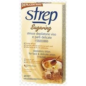 Сахарные полоски для депиляции лица 20 полосок, Strep