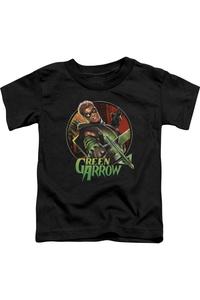 Футболка с коротким рукавом для малышей Justice League of America Sunset Archer Gildan, черный