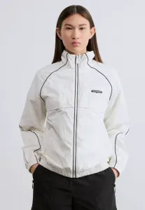 Водоотталкивающая окантовка, легкая куртка для трека Tommy Jeans, Ecru