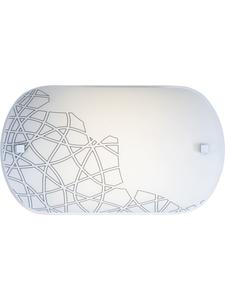 Потолочный светильник класса энергоэффективности F (Ш) 20 x (Д) 33 x (В) 8 см, хром белый Licht-Erlebnisse