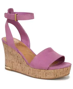 Женские сандалии Celeste 2 на платформе с открытым носком и ремешками Franco Sarto, фиолетовый