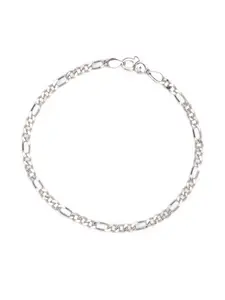 Браслет-цепочка Фигаро Tom Wood, серебяный