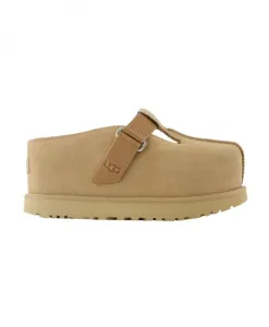 Мюли-Сабо Goldenstar с высоким подъемом - кожаные - бежевые Ugg, бежевый