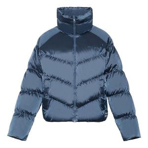 Куртка badfive short puffer jacket 'dark blue' Li-Ning, синий