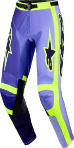 Брюки для мотокросса Alpinestars racer portl, Purple/Fluo Yellow