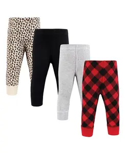 Брюки термо утепленные зауженные детские для девочек Hudson 4 шт Hudson Baby, красный