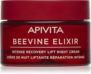 Ночной крем Beevine Elixir, укрепляющий ночной крем с восстанавливающим эффектом Apivita, 50 мл