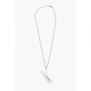 Цепное ожерелье с подвеской в ​​виде футляра для зажигалки Ambush, белый