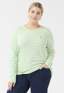 Топ с длинными рукавами LIA Kaffe Curve, зеленый