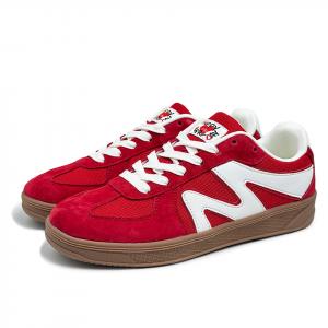 Lanza Низкие немецкие армейские кроссовки унисекс, ярко-красные