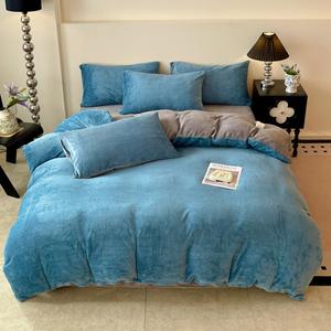 LUOLAI HOME Комплект постельного белья 4 предмета, простыня 220x240 см