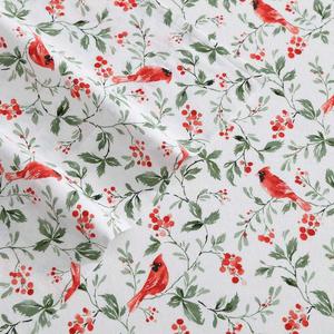 Комплект фланелевых простыней Laura Ashley, цвет Paisley Prance Red