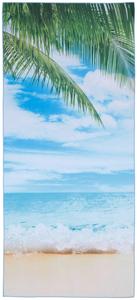 Пляжное полотенце, синее, разноцветное, 80/180 см Esposa, синий/мультиколор