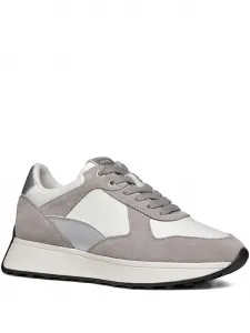 Кроссовки со вставками Geox, серый