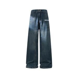 VanCamel Джинсы мужские синие Moderate Straight Fit