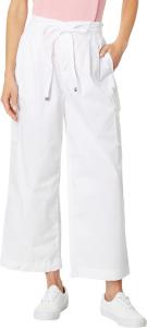 Женские плиссированные брюки-карго Tommy Hilfiger, Bright White