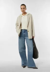 Толстовка с капюшоном Comma, Creme