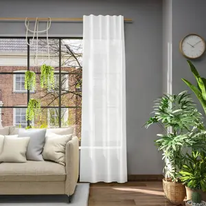 Нейтекс для вас! Штора «Libre-ECO», (1 шт.), устойчивая, на заказ Neutex For You!, цвет wollweiß