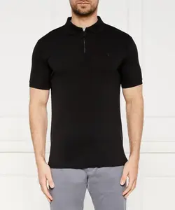 Футболка поло Slim fit Polo Ralph Lauren, черный
