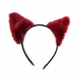 Midex, повязка для волос с плюшевыми ушками разных цветов