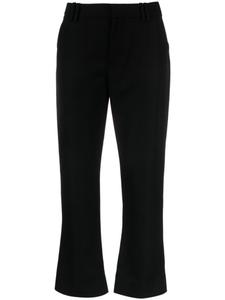 Balmain укороченные брюки из вирджинской шерсти, черный