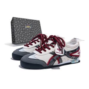 Jifffly Скользоустойчивые легкие дышащие низкие кеды унисекс красный черный, цвет Red Black