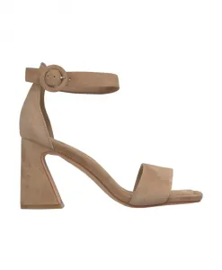 Сандалии на каблуках и украшения Alma En Pena, коричневый